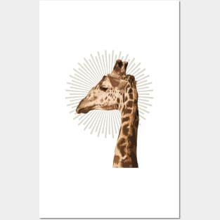 Iconic Giraffe Posters and Art